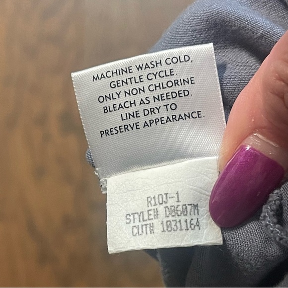 Eileen Fisher Organic Cotton Dress NWT Gray Size XS - Picture 7 of 8